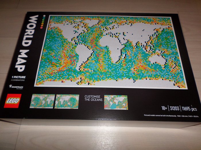 Lego - 31203 - World Map - 2020+ - Belgien