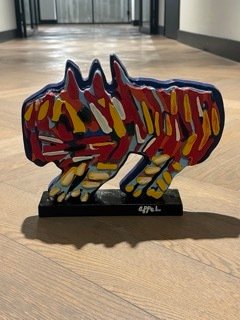 Karel Appel (1921-2006) - Skulptur Cat - 245 cm - Keramik - 2000