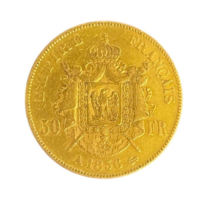 Frankrig Napoléon III (1852-1870) 50 Francs 1856-A Paris