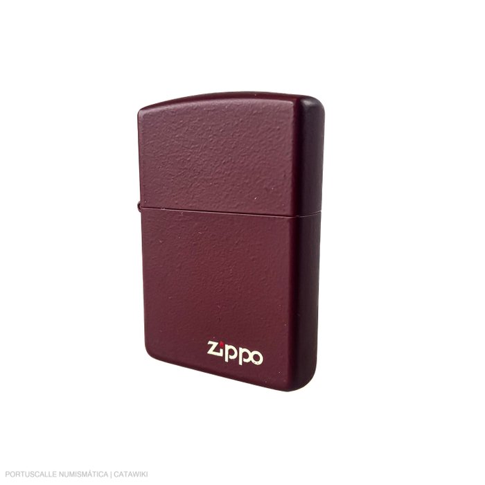 Zippo - Bordeux Mat - Lighter - Stål (rustfrit)