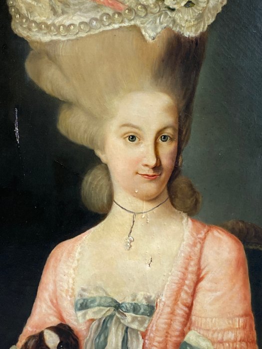 Fransk skole (XVIII) - Retrato de noble