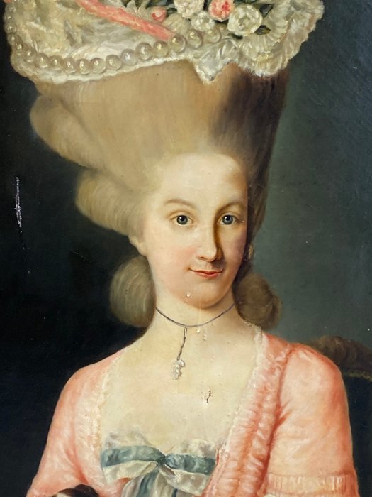 Fransk skole (XVIII) - Retrato de noble