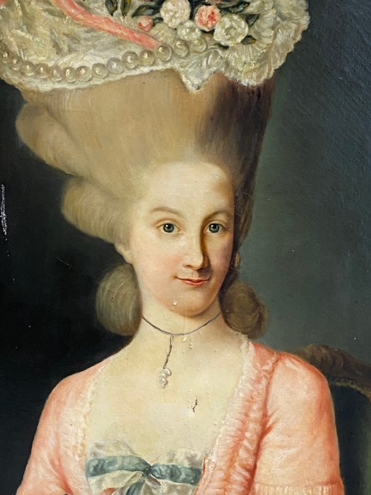 Fransk skole (XVIII) - Retrato de noble