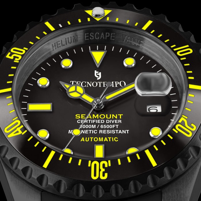 Tecnotempo - "SEAMOUNT" Diver 2000M  - Limited Edition - - Ingen mindstepris - TT2000SGBY - Mænd - 2011-nu