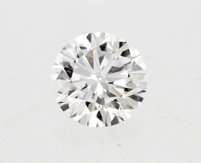 1 pcs Diamant  (Natur)  - 0.37 ct - Rund - H - VS2 - Gemological Institute of America (GIA) - f24