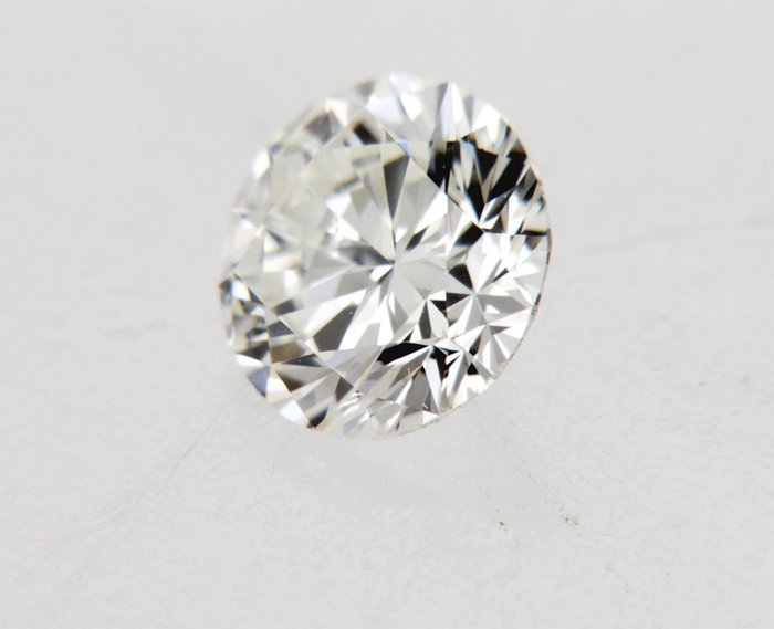 1 pcs Diamant  (Natur)  - 0.37 ct - Rund - H - VS2 - Gemological Institute of America (GIA) - f24