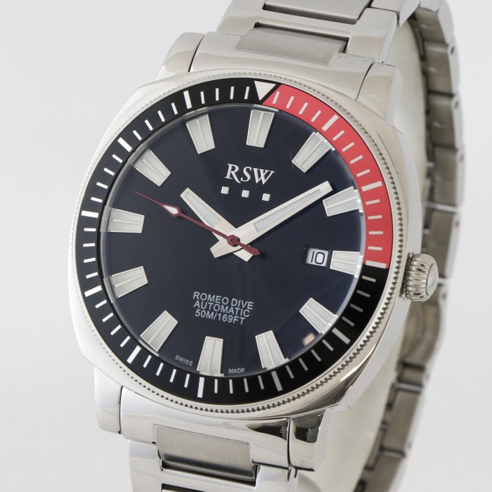 RSW - Romeo automatic swiss watch - RSWA117-SS-3 - Ingen mindstepris - Mænd - 2011-nu