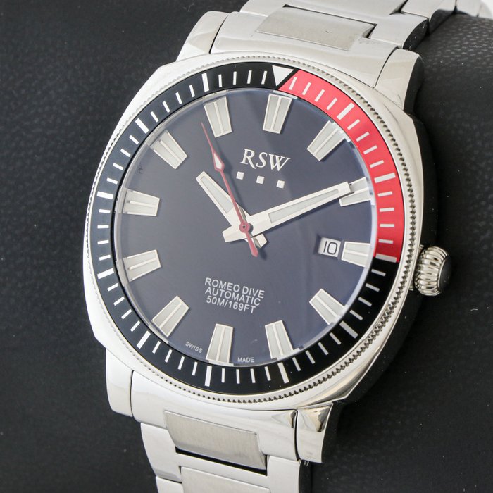 RSW - Romeo automatic swiss watch - RSWA117-SS-3 - Ingen mindstepris - Mænd - 2011-nu