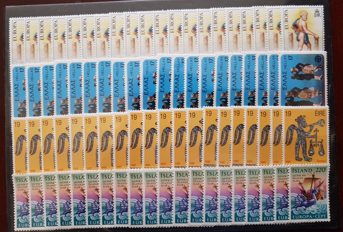 Europa CEPT  - 1981 - 26 lande MNH hver 20x Katalogværdi: 1.118 euro