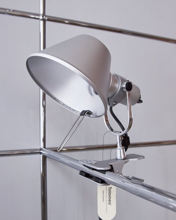 Artemide - Michele De Lucchi, Giancarlo Fassina - Hængende lampe - Tolomeo klip - Aluminium