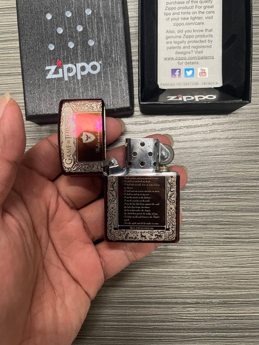 Zippo - Lighter - Stål