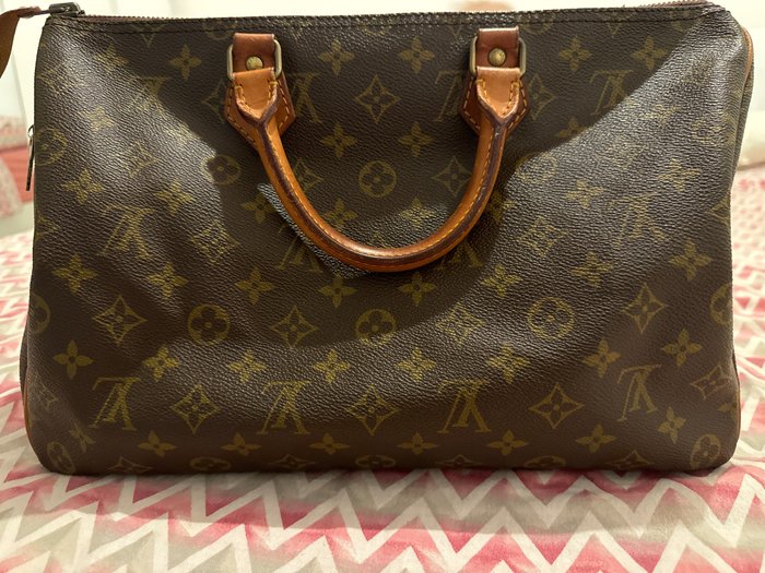 Louis Vuitton - Speedy 35 - Håndtaske