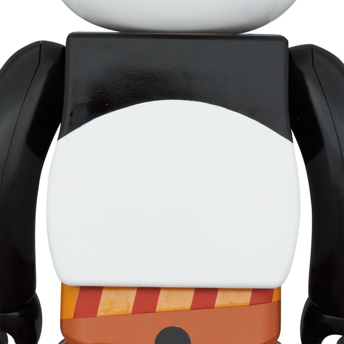 Medicom Toy Be@rbrick - 400%  100% Bearbrick Set - Po (Kung Fu Panda)