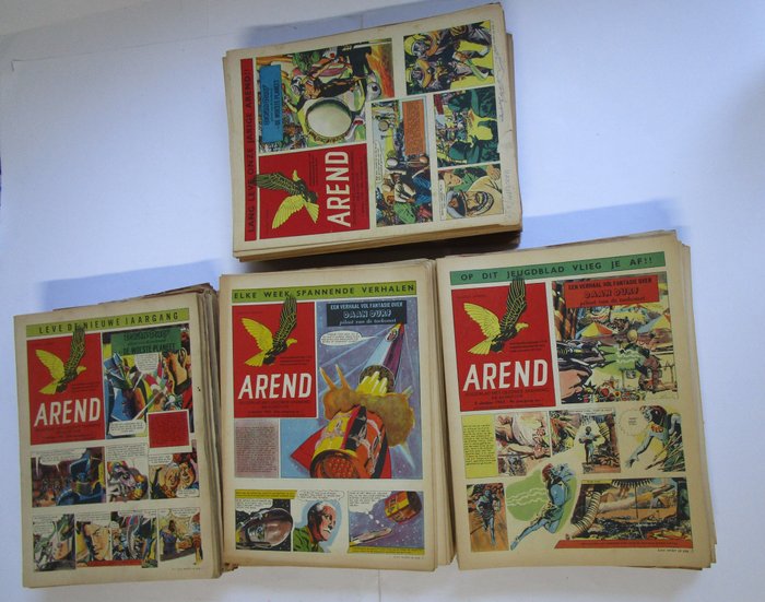 Arend Weekblad - Jaargangen 6 t/m 9 - 209 Album - Første udgave - 1960/1963