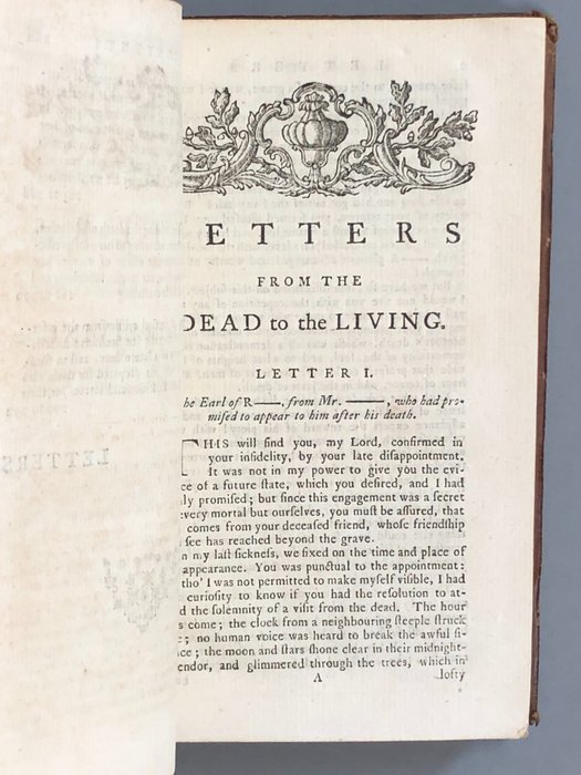 Elizabeth Singer Rowe - Friendship in Death: in twenty letters from the dead to the living - 1758