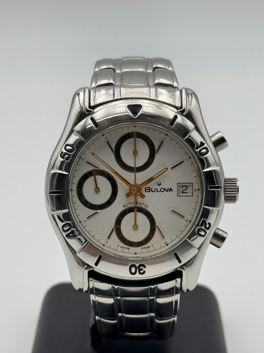 Bulova - chrono automatic valjoux 7750 - Unisex - 1990-1999