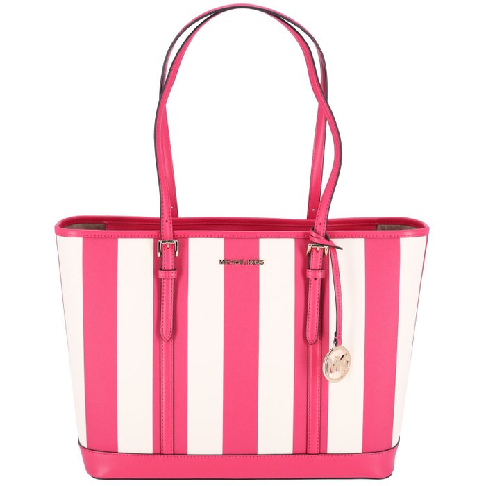 Michael Kors - Jet Set Travel Multi Electric Pink MLT - Håndtaske