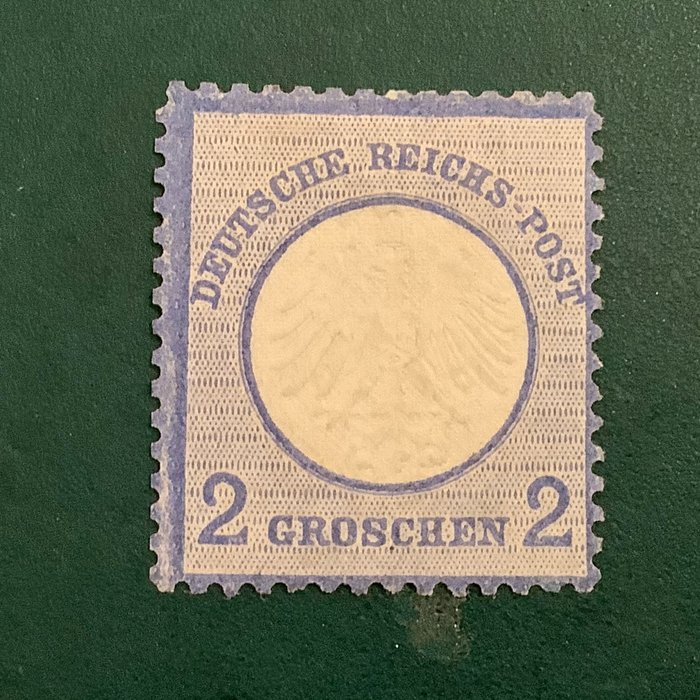 Tyske Kejserrige 1872 - 2 Groschen Klein Brutschild - Michel 5