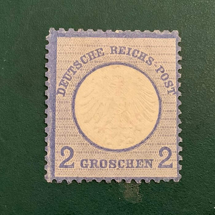 Tyske Kejserrige 1872 - 2 Groschen Klein Brutschild - Michel 5