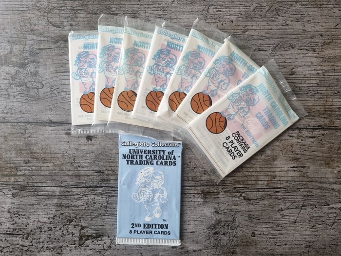 1989/90 - Collegiate Collection - North Carolina - Michael Jordan - 8 Pack