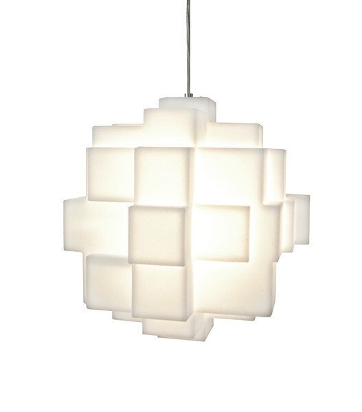 Dark - Chris Jackson - Loftslampe - Metropolis - The Cube NY City Lamp - Plast