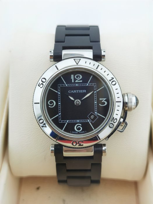 Cartier - Pasha Seatimer - Ref 3025 - Kvinder - 2000-2010