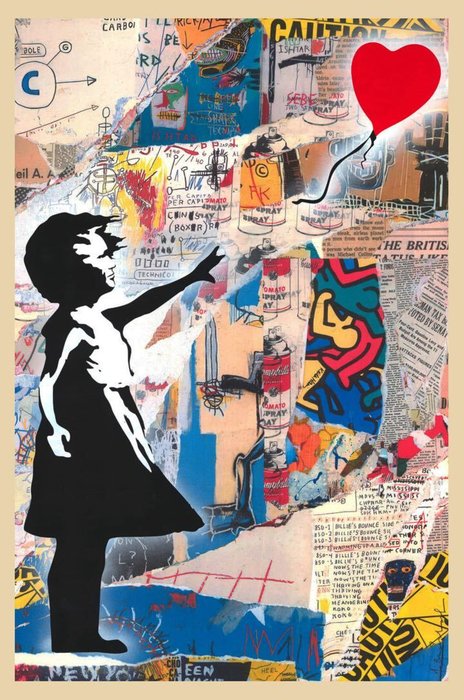 Mr Brainwash (1966) - Banksy´s Balloon Girl