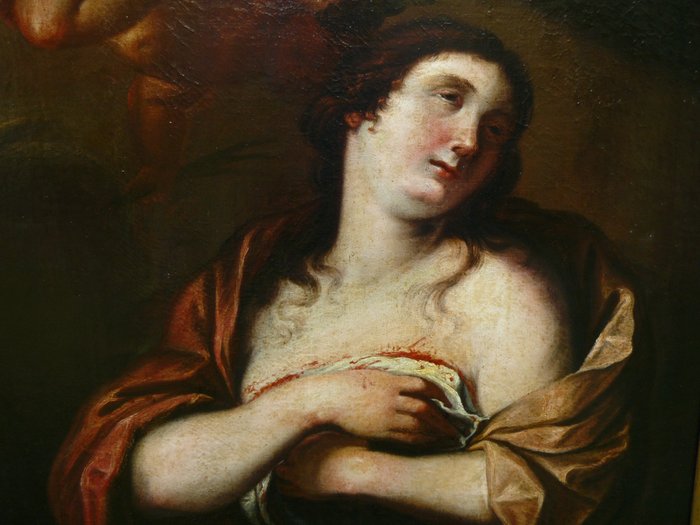 Andrea Vaccaro (1604-1670), Follower of - Heilige Agathe von Catania und Engel