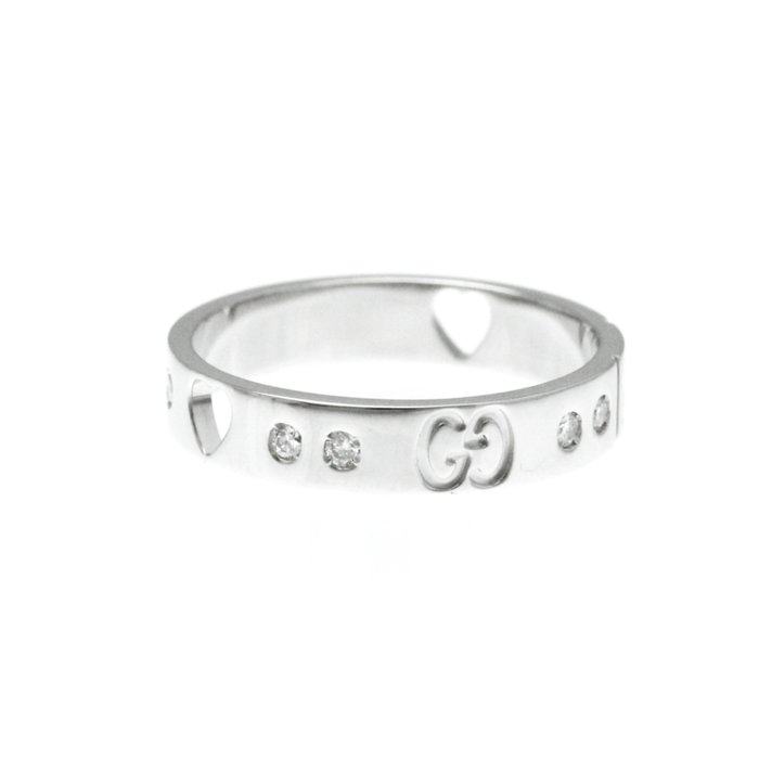 Gucci - Ring - 18 kraat Hvidguld