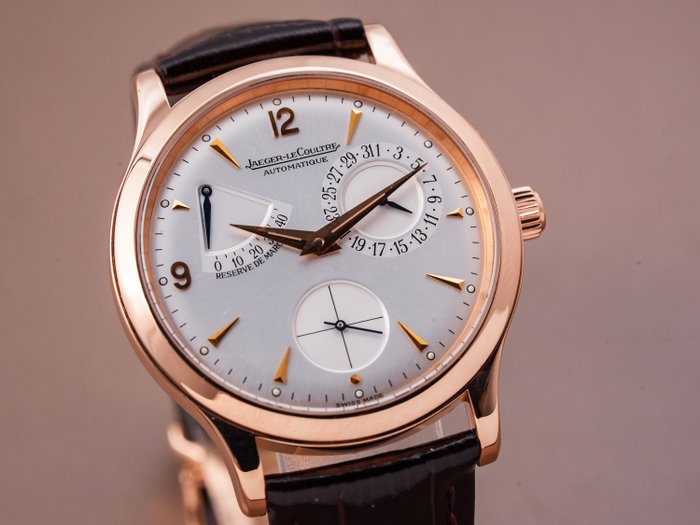 Jaeger-LeCoultre - Reserve De Marche Master 18k Rose Gold - 140.2.93 - Mænd - 2011-nu