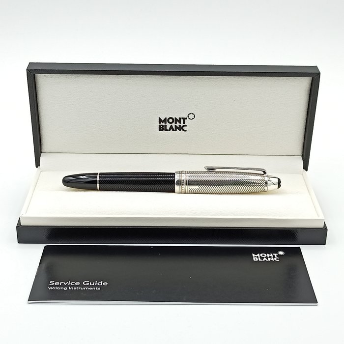 Montblanc - Meisterstuck - Solitaire - Silver Doué - Fyldepen