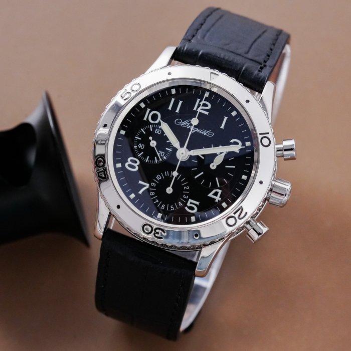 Breguet - Type XX - XXI - XXII  Flyback Chronograph Black Dial - 3800 - Mænd - 1990-1999