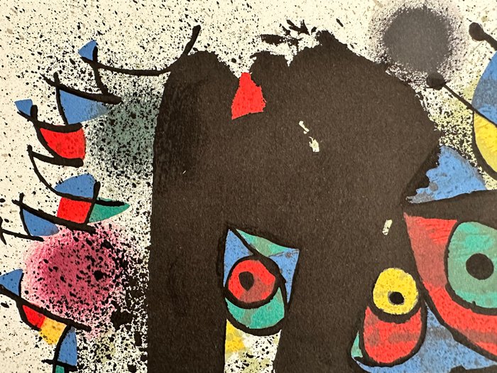 Joan Miro (1893-1983) - Les poussins (1974)