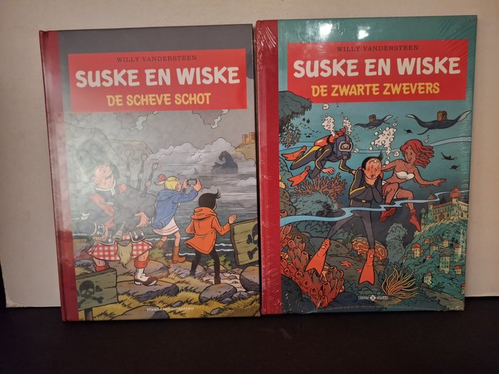 Suske en Wiske - De Zwarte zwevers HC en De Scheve schot HC - 2 Album - Begrænset udgave - 2017/2020