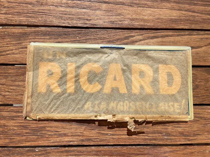 Ricard - G De Andreis Marseille - Plakette - Metal