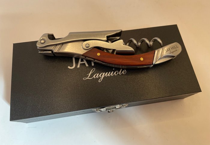 Laguiole - Jay Hill - Proptrækker -  Laguiole sommeliers kniv - Palisander - stål (rustfrit)