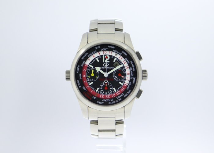 Girard-Perregaux - World Time WW.TC Ferrari Ltd Ed - 4980 - Mænd - 2000-2010