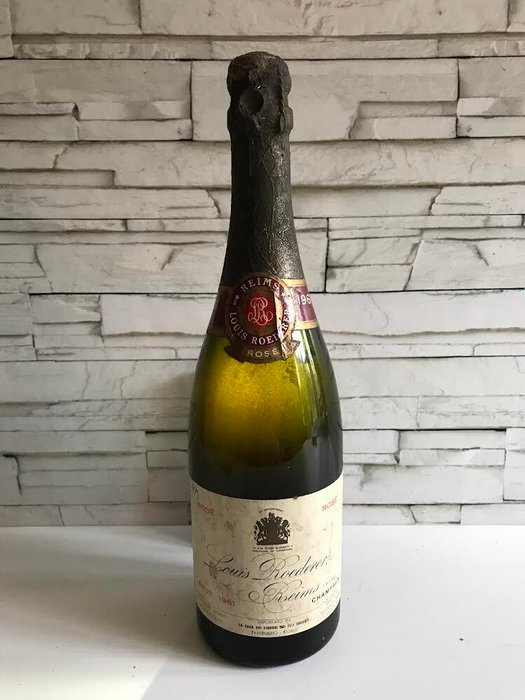 1961 Louis Roederer, Champagne - Reims Brut, Rosé - 2 78 cl