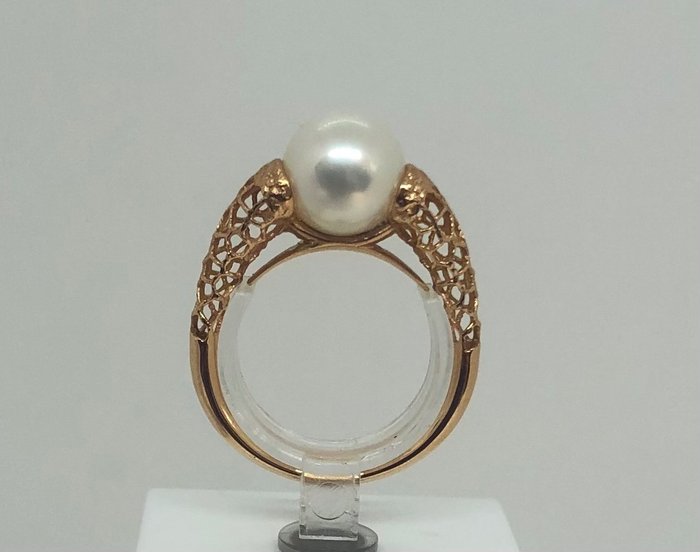 Ring SouthSea Pearl - Pink Guld 18K