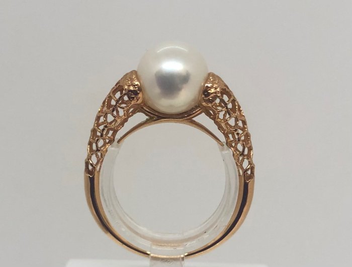 Ring SouthSea Pearl - Pink Guld 18K