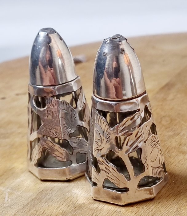 Toyla silver salt and pepper shaker - Salt- og peberbøsser - Sølv