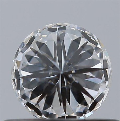 1 pcs Diamant  (Natur)  - 0.60 ct - Rund - D (farveløs) - IF - Gemological Institute of America (GIA)