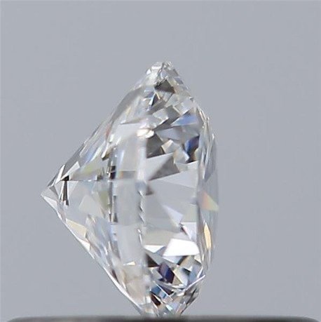 1 pcs Diamant  (Natur)  - 0.60 ct - Rund - D (farveløs) - IF - Gemological Institute of America (GIA)