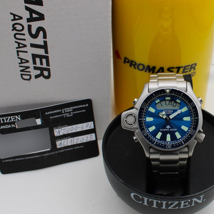 Citizen - Aqualand I - Ingen mindstepris - JP2000-67L - Unisex - 2011-nu