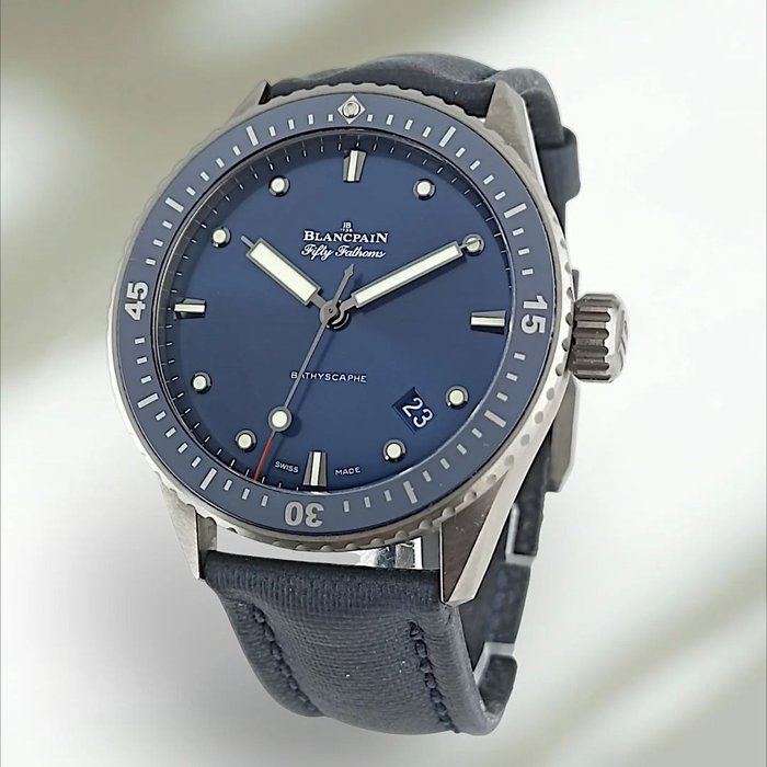 Blancpain - Fifty Fathoms Bathyscaphe - 5000-0240-052A - Mænd - 2020+