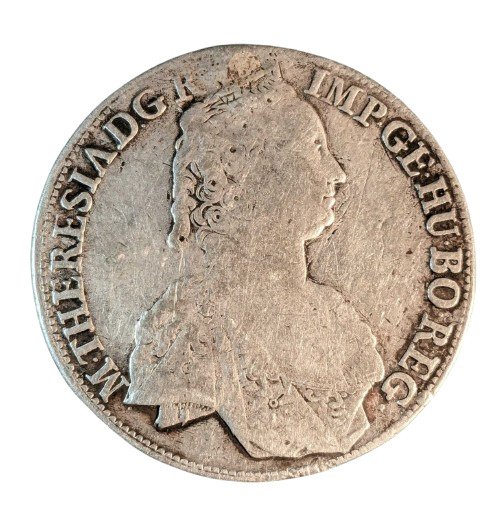 Østrig. Maria-Theresia. Thaler (taler) 1760 X (RARA Y ESCASA)