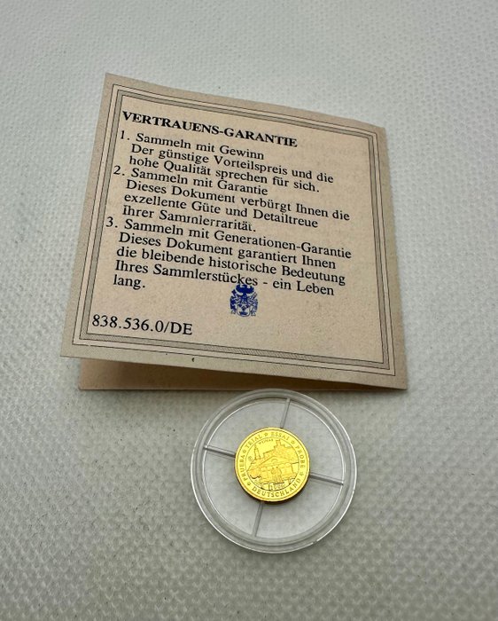 Tyskland. Gold medal 2006 Weimar, Proof  (Ingen mindstepris)