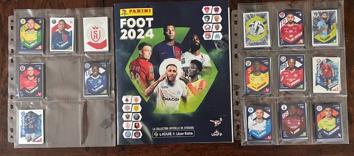 Panini - Foot 2024 France - Including Mbappé/Dembele - Empty album + complete loose sticker set