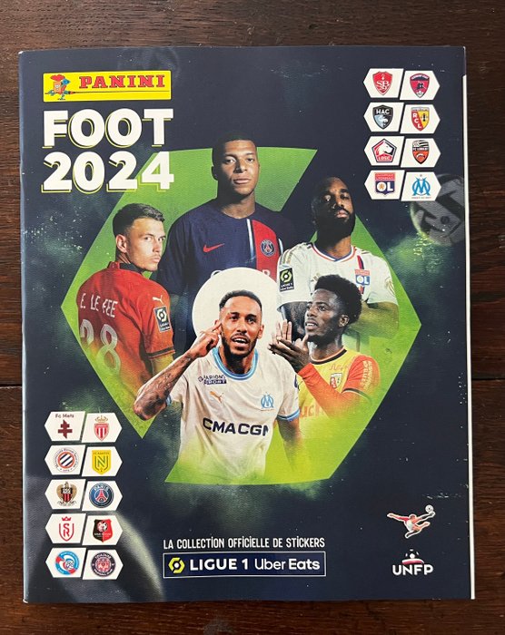 Panini - Foot 2024 France - Including Mbappé/Dembele - Empty album + complete loose sticker set