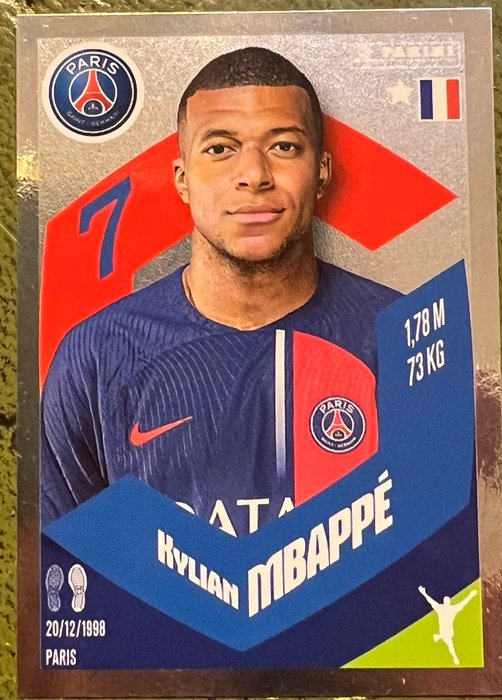 Panini - Foot 2024 France - Including Mbappé/Dembele - Empty album + complete loose sticker set